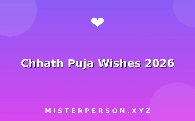 Chhath Puja Wishes 2026