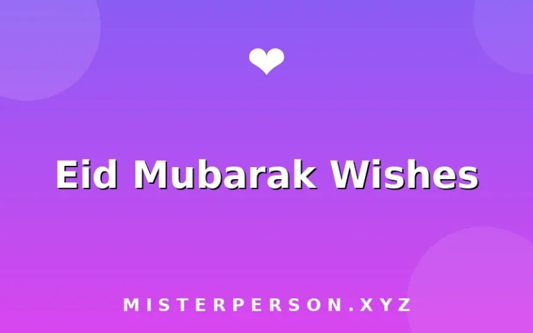Eid Mubarak Wishes