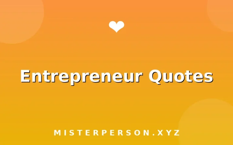 Entrepreneur Quotes