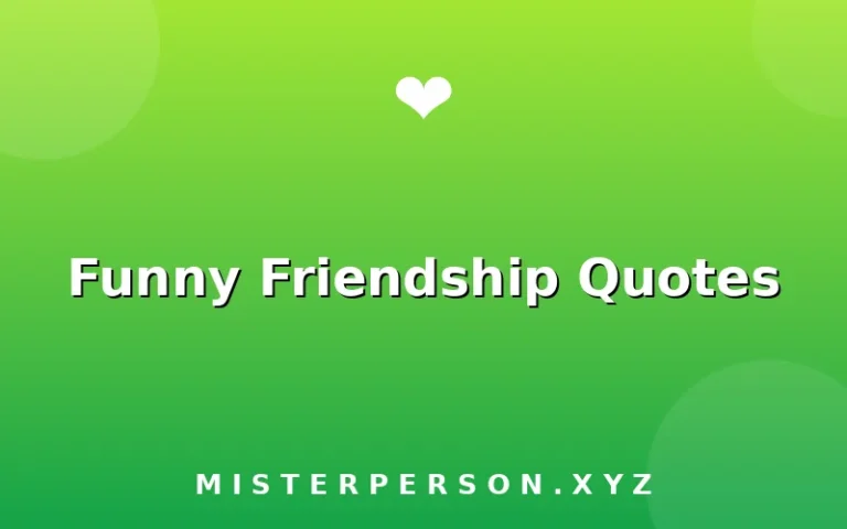 Funny Friendship Quotes