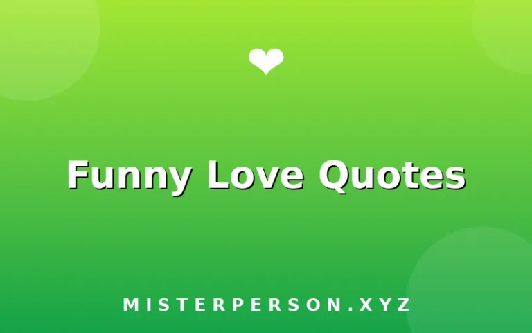 Funny Love Quotes