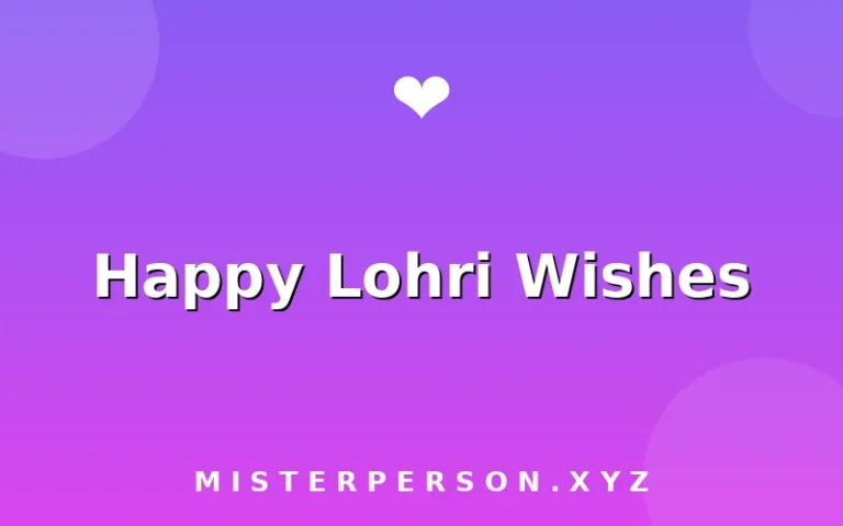 Happy Lohri Wishes
