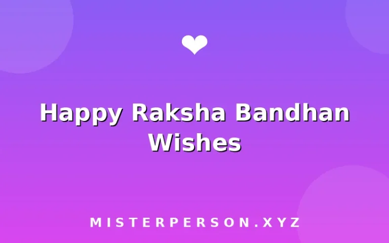 Happy Raksha Bandhan Wishes