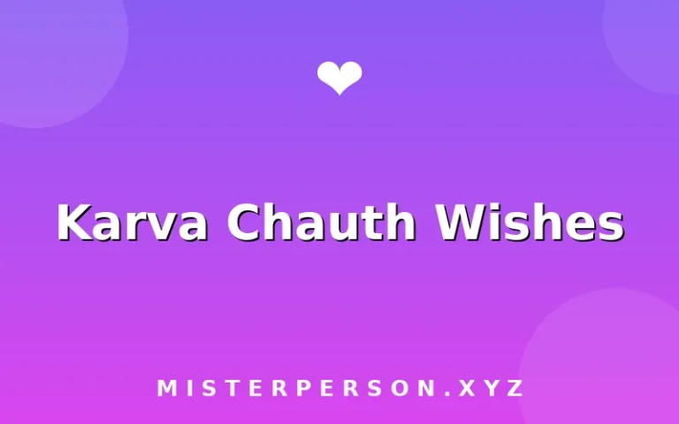 Karva Chauth Wishes