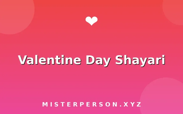 Valentine Day Shayari